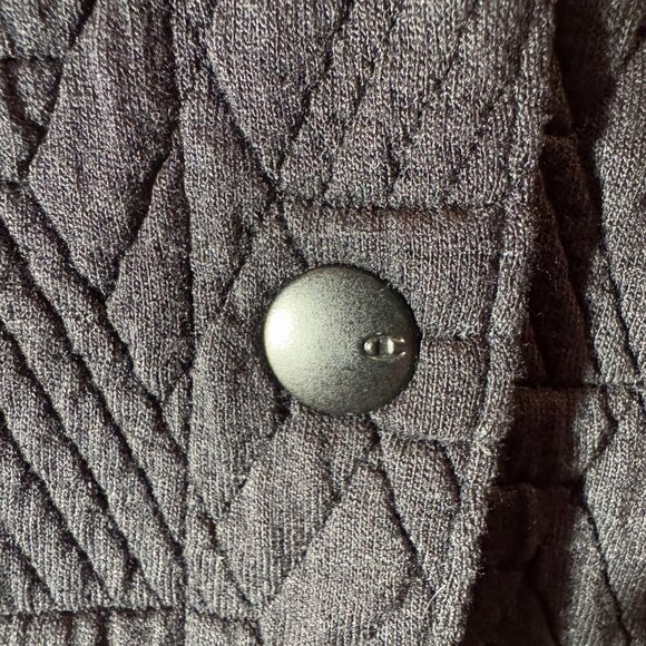 Champion Women's XS Quilted Lightweight Black Snap Jacket - Picture 7 of 11